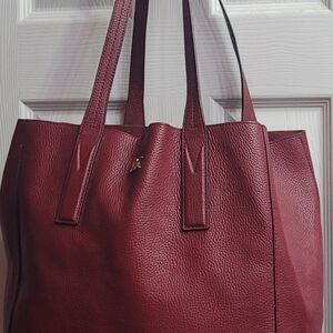 Michael Kors Deep Red Tote Bag